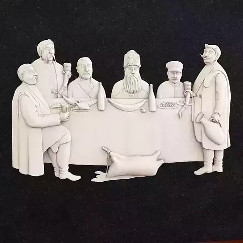 Pano  Cossacks 3D print model