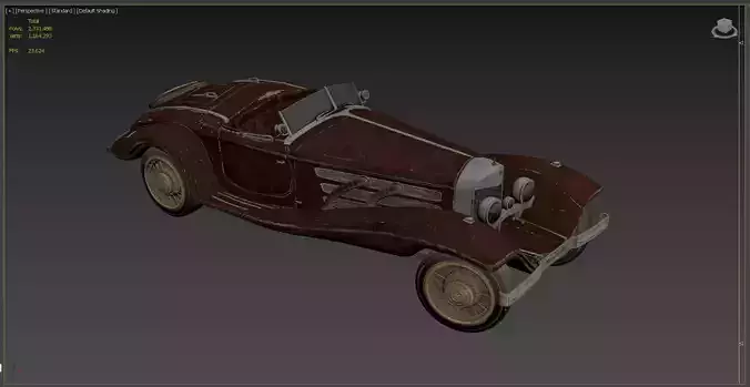 mercedes540k vintage car