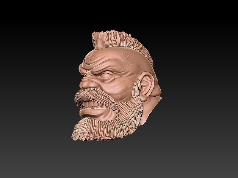 Street Fighter Zangief 3D print model_9