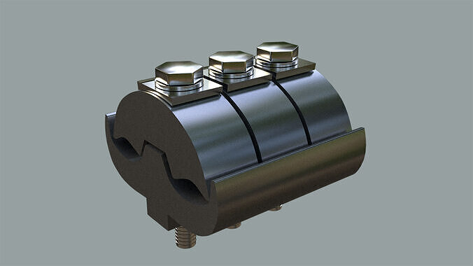 PG Clamp 3D model