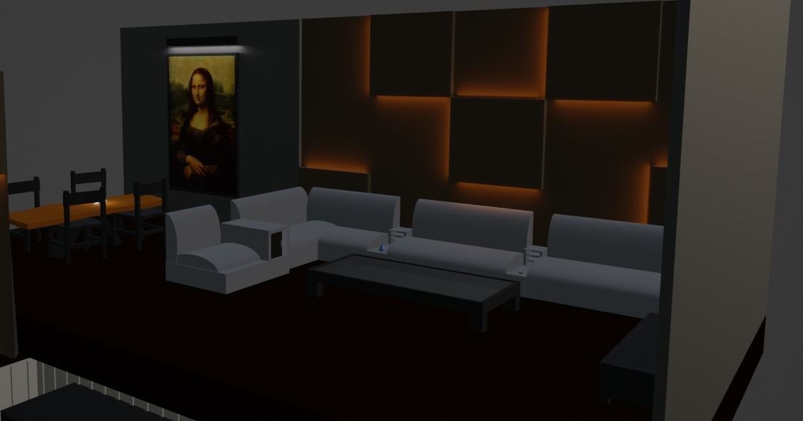 Room assets for Room design 3D model_6