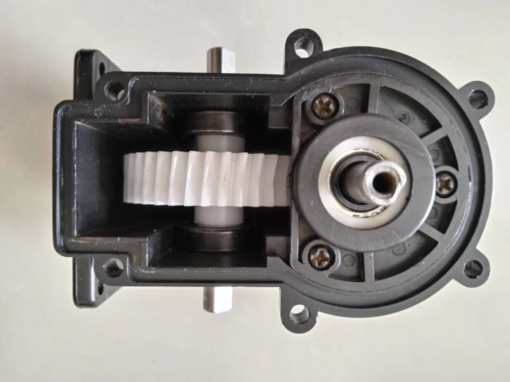 Non-contact single-stage worm gear reducer for 3d printing 3D print model_38