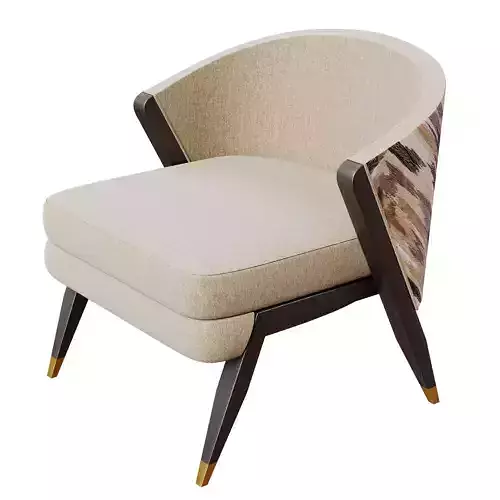 Frato carmel armchair 3D model