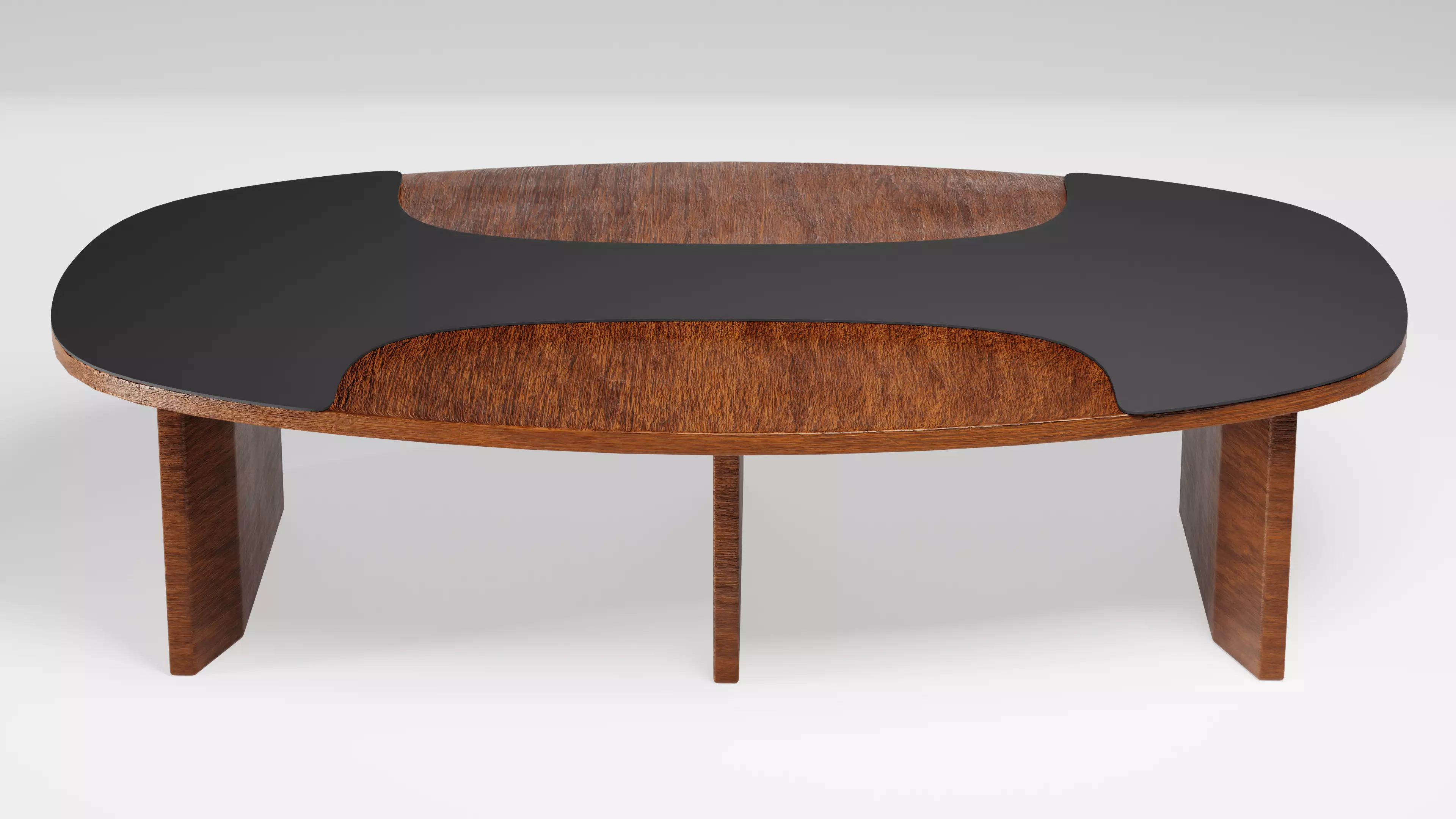 Meeting Table Office Conference Room 3D Model Low-poly 3D model_3