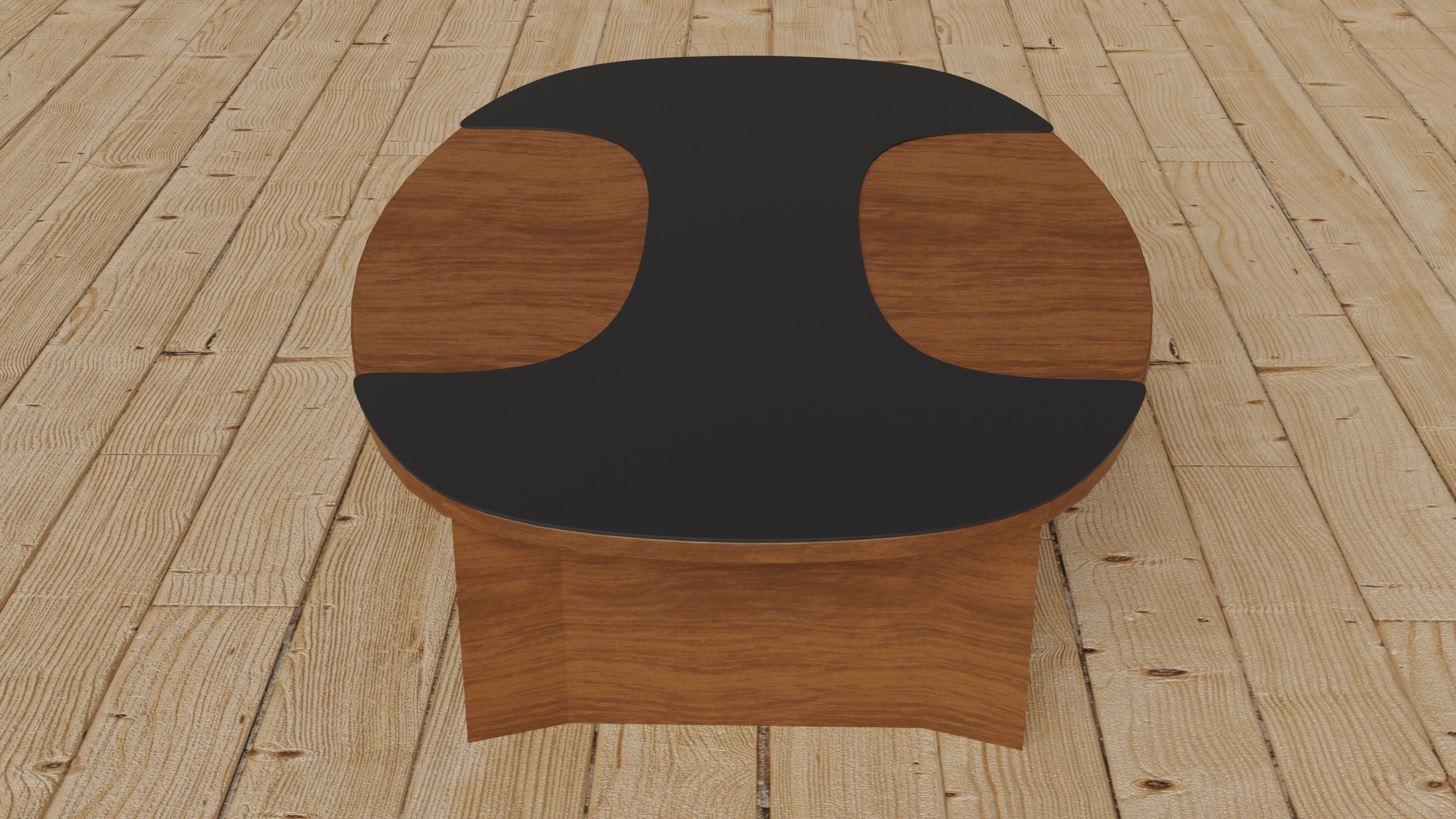 Meeting Table Office Conference Room 3D Model Low-poly 3D model_13