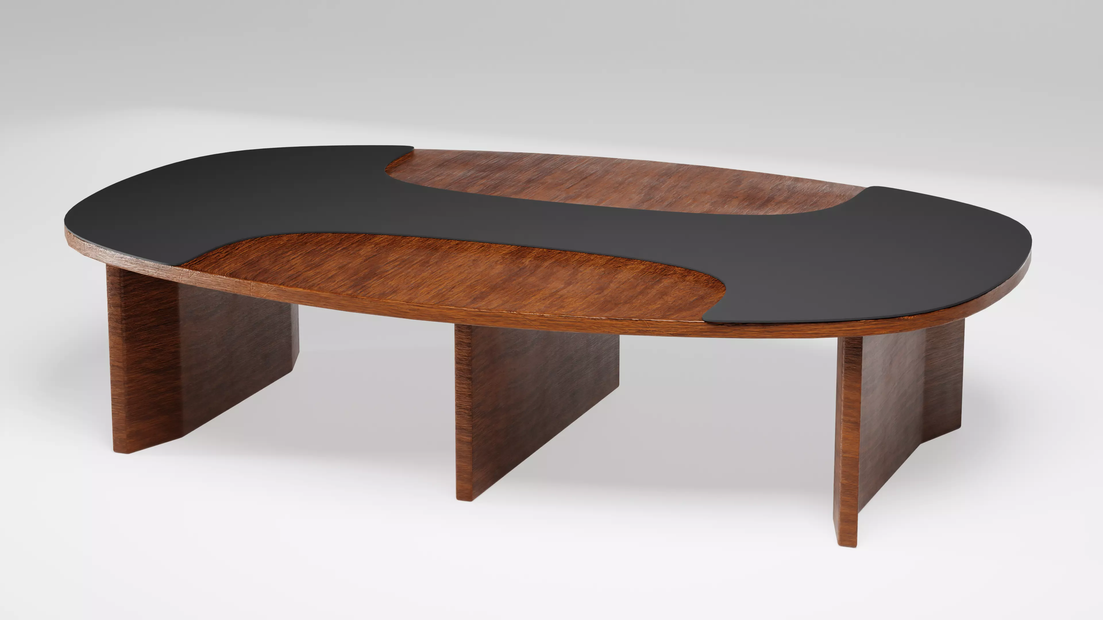 Meeting Table Office Conference Room 3D Model Low-poly 3D model_5