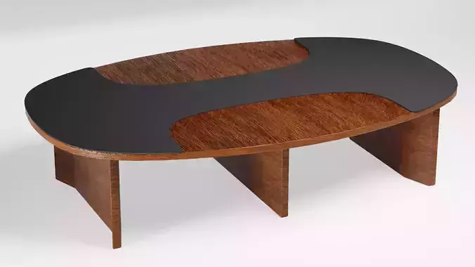 Meeting Table  Office Conference Room 3D Model