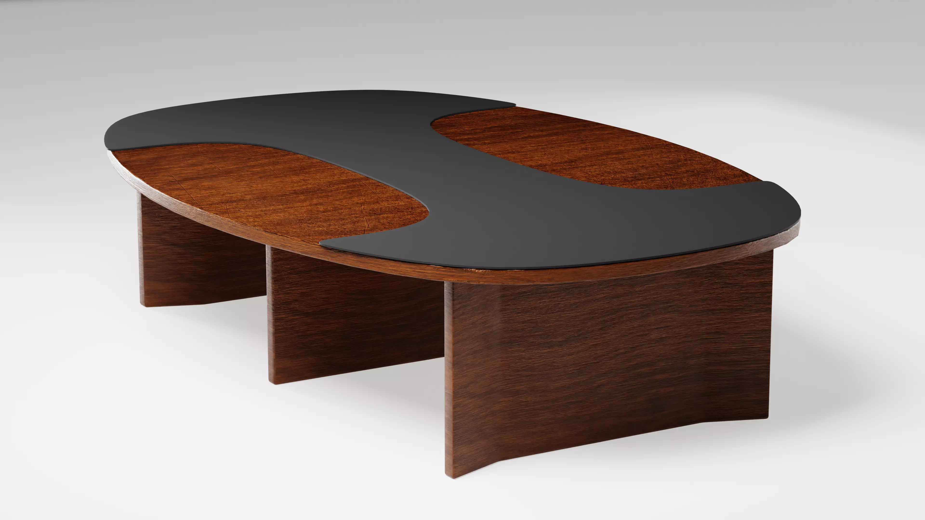 Meeting Table Office Conference Room 3D Model Low-poly 3D model_7