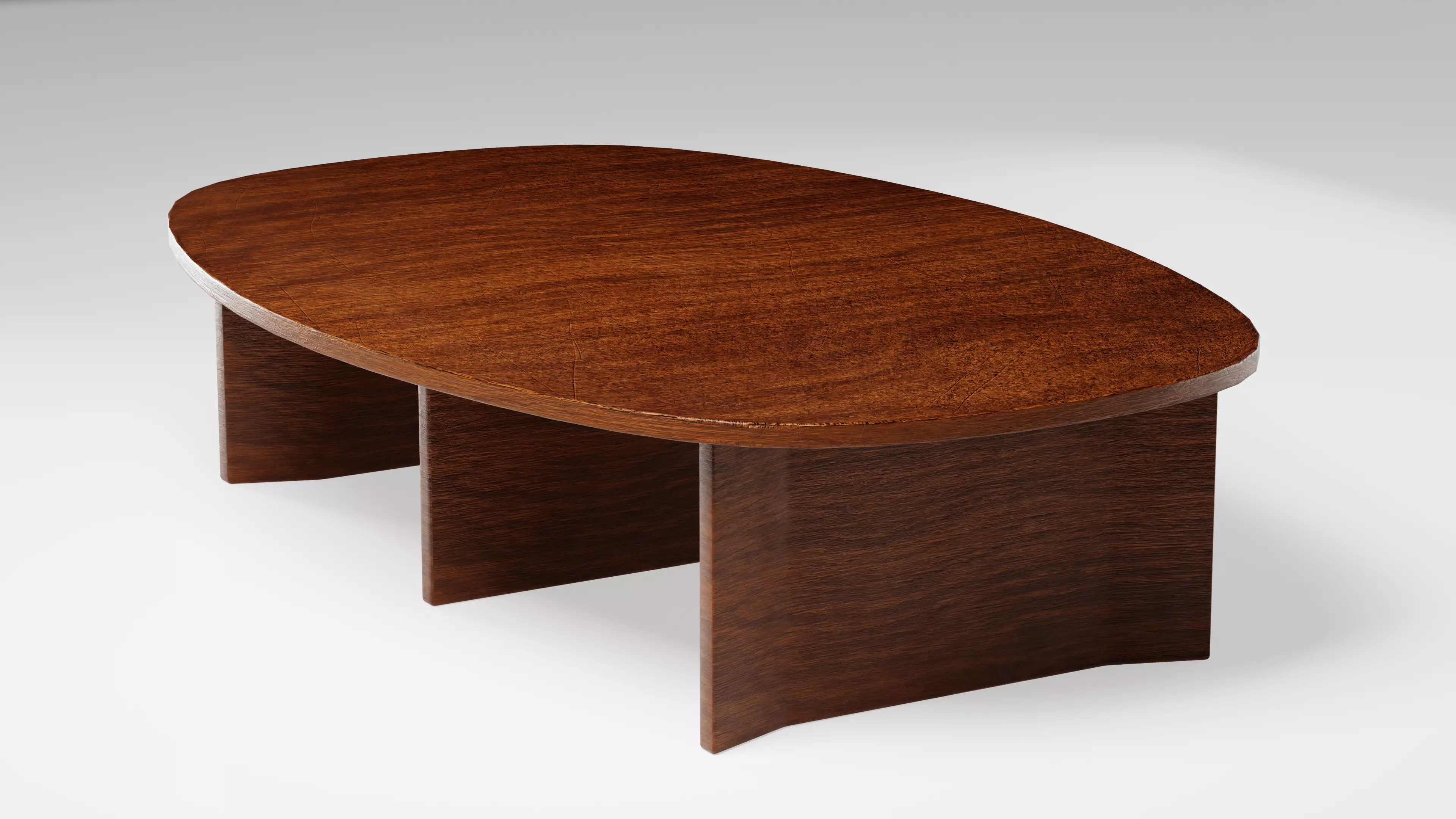 Meeting Table Office Conference Room 3D Model Low-poly 3D model_8