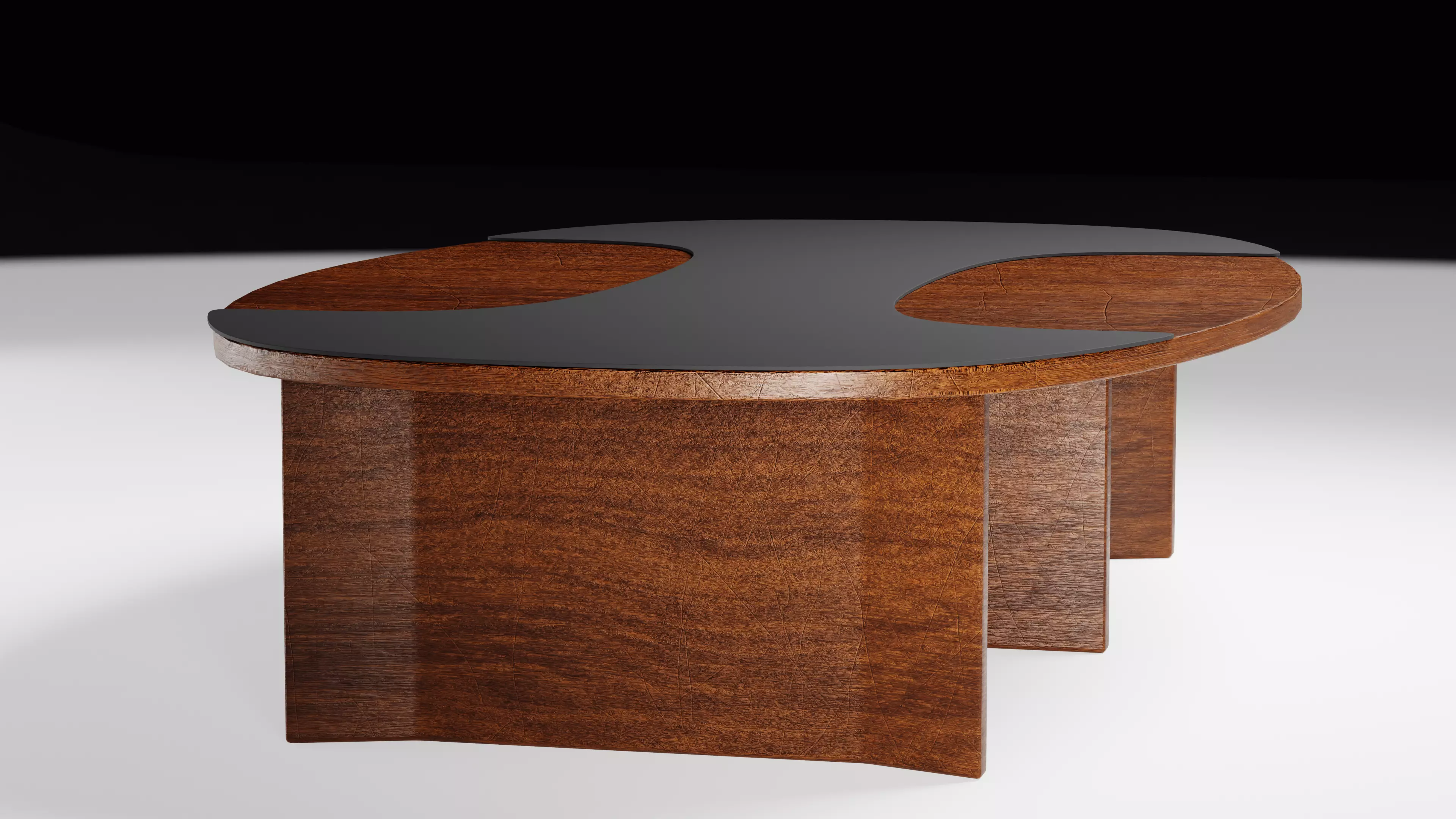 Meeting Table Office Conference Room 3D Model Low-poly 3D model_15