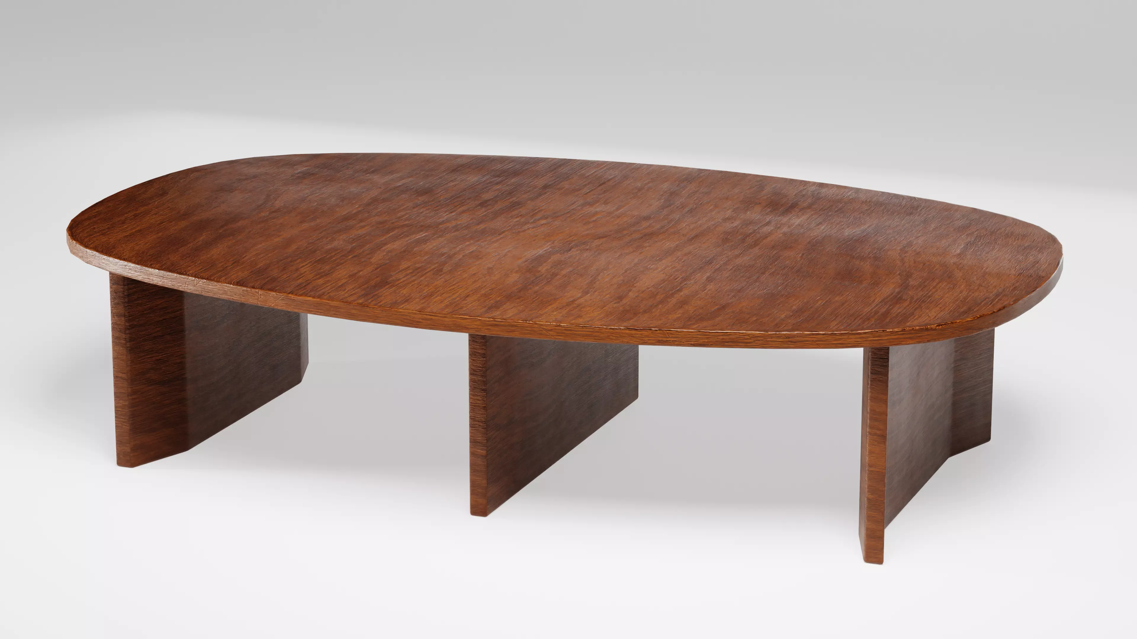 Meeting Table Office Conference Room 3D Model Low-poly 3D model_6