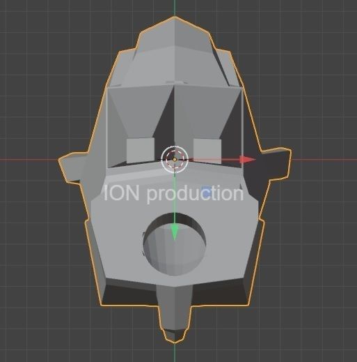 Piggy bank Chase Paw Patrol Low-poly 3D print model_6