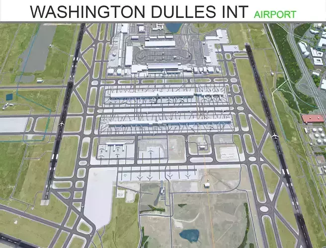 Washington Dulles International Airport 12km