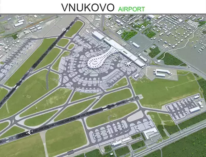 Vnukovo Airport 15km