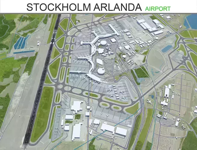 Stockholm Arlanda Airport 15km