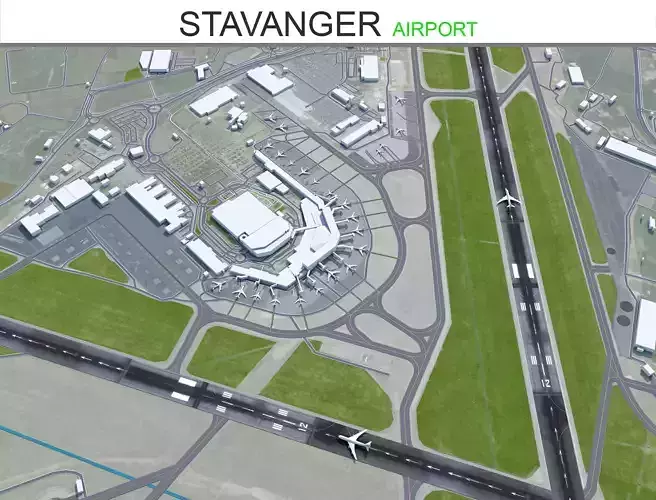Stavanger Airport 12km