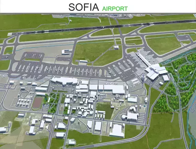 Sofia Airport 12km