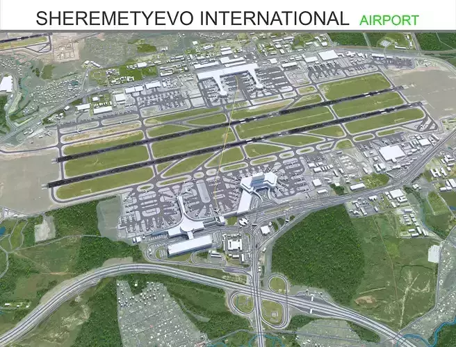 Sheremetyevo International Airport 20km