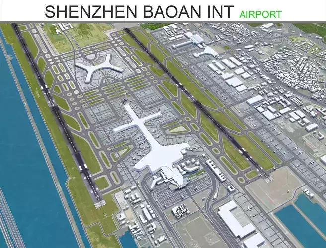 Shenzhen Baoan International Airport 15km