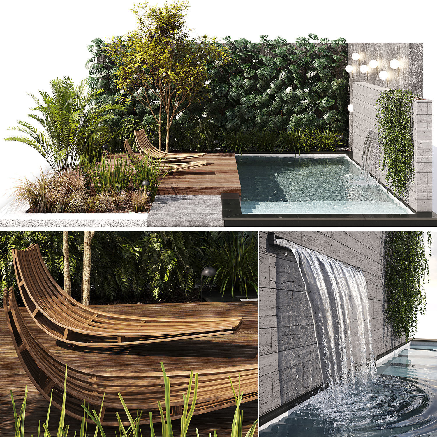 Swimming Pool 1 3D model_7