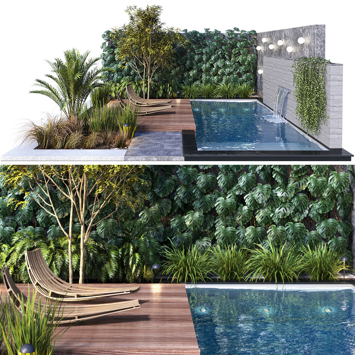 Swimming Pool 1 3D model_6