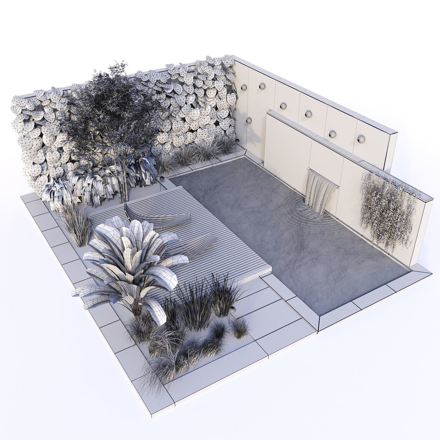Swimming Pool 1 3D model_8