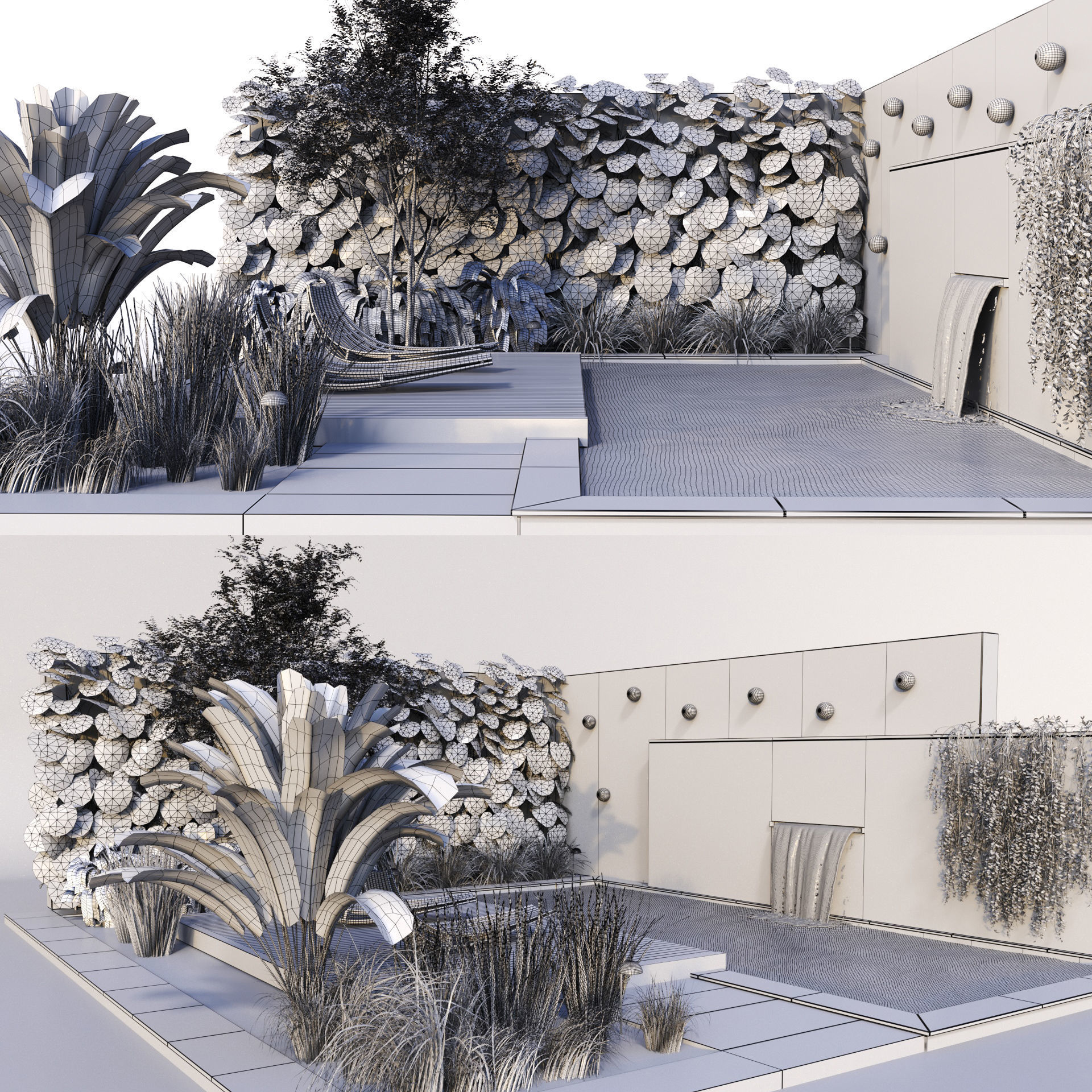 Swimming Pool 1 3D model_9