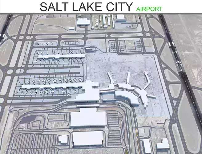 Salt Lake City Airport 10km