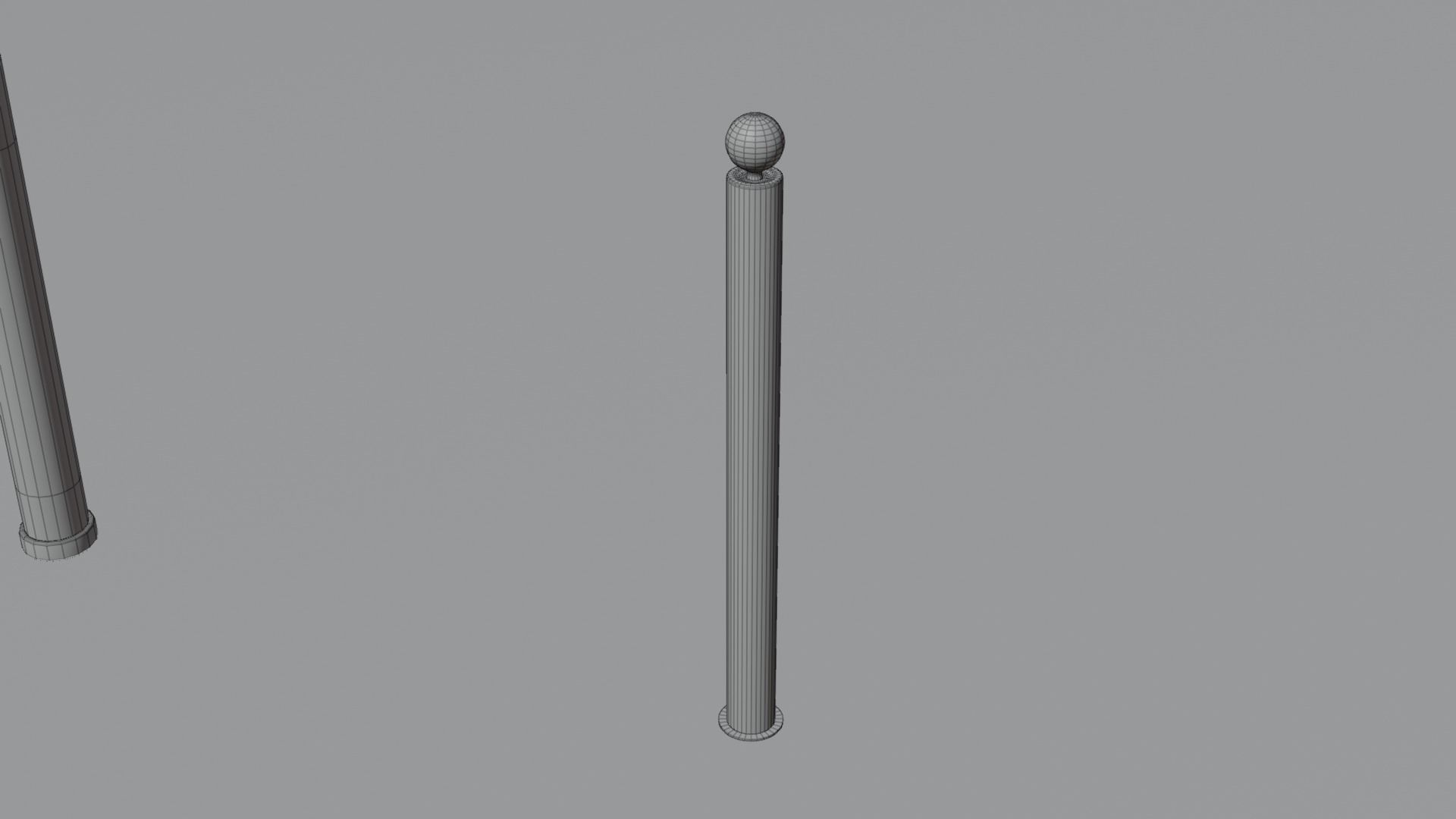 3d street poles 3d models pack Free low-poly 3D model_22