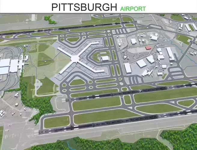 Pittsburgh Airport 12km
