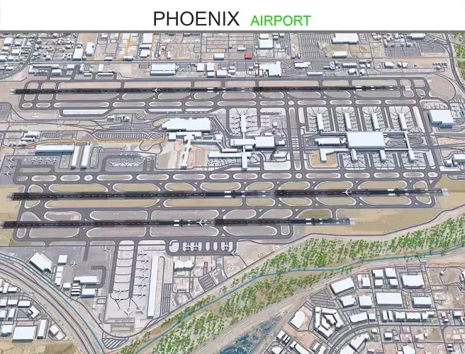 Phoenix Airport 10km