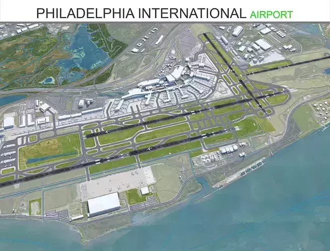 Philadelphia International Airport 10km