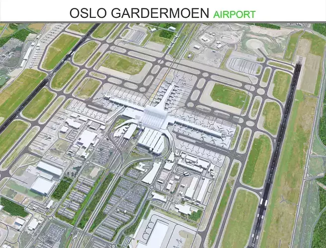 Oslo Gardermoen Airport 15km