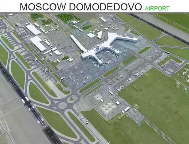 Moscow Domodedovo Mikhail Lomonosov Airport 15km