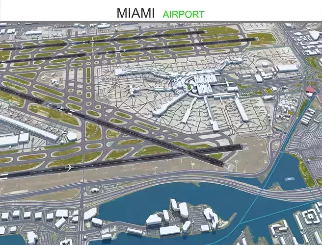 Miami Airport 10km