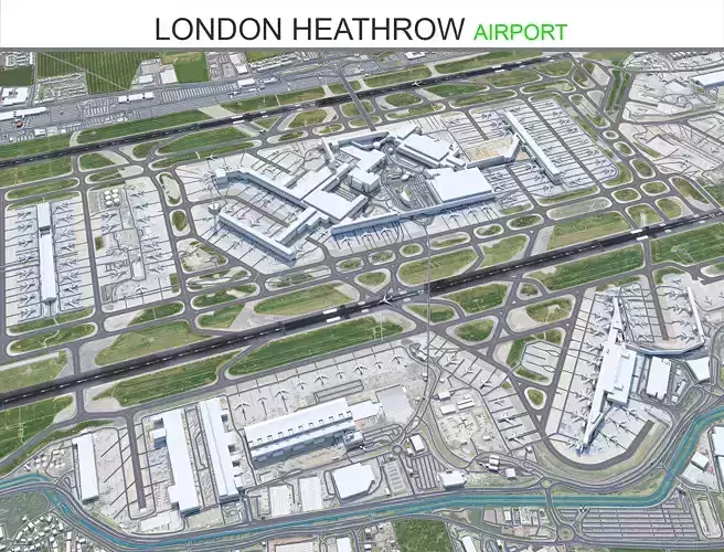 London Heathrow Airport 10km