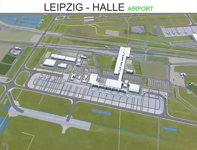 Leipzig  Halle Airport 15km