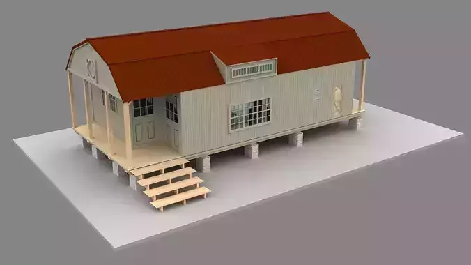 Tiny House 3D model