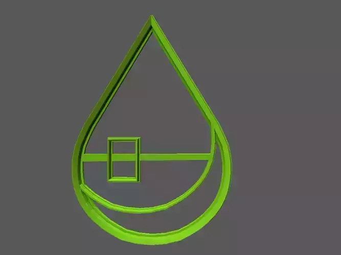 2-Cascade Badge - Cutter 3D print model