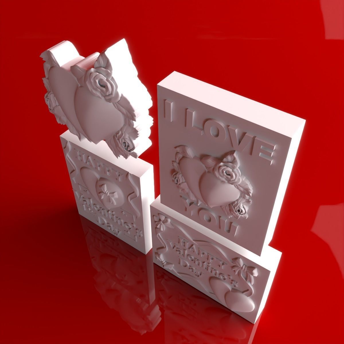 3d love models for print Valentines day Collection 3D print model_2