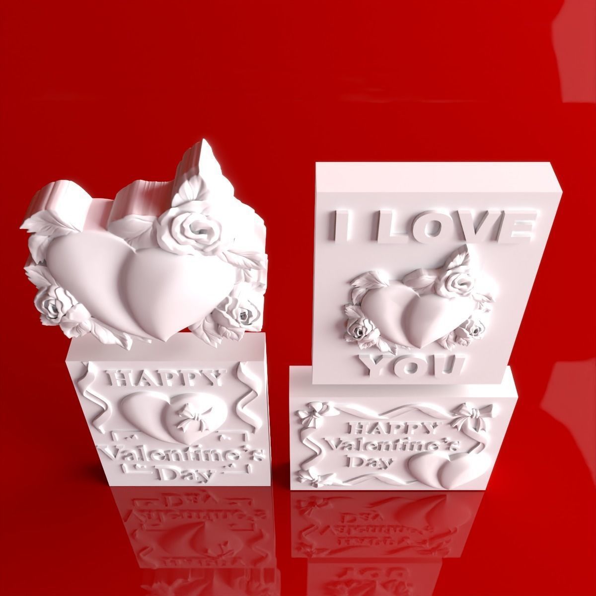 3d love models for print Valentines day Collection 3D print model_1