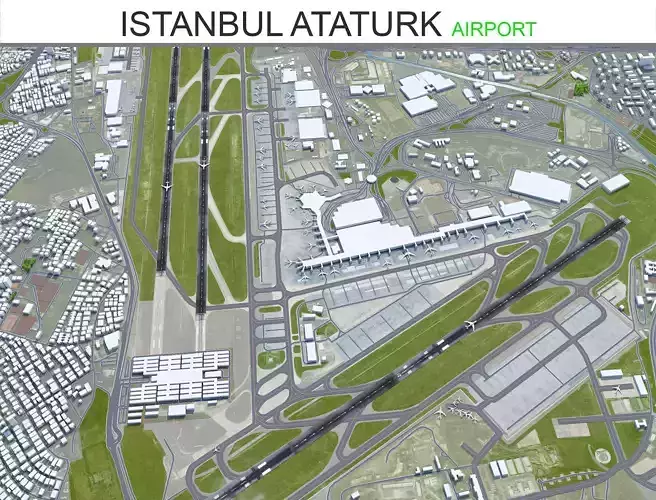 Istanbul Ataturk Airport 10km