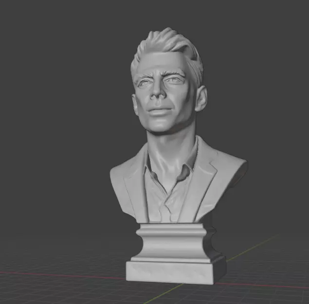 Joe Jonas 3D print model_3