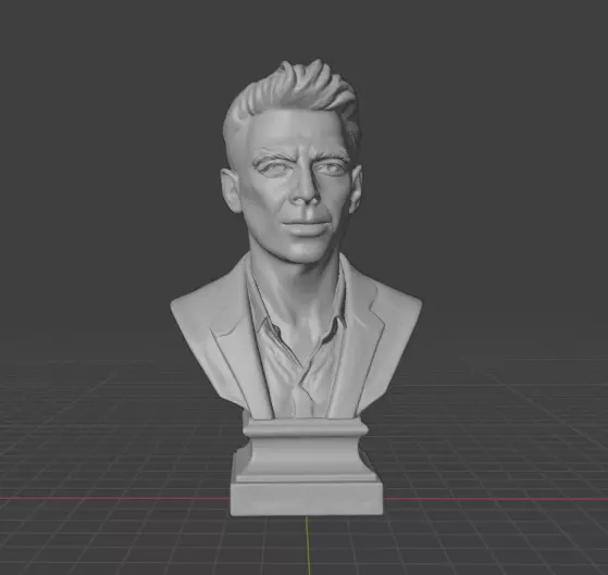 Joe Jonas 3D print model_1