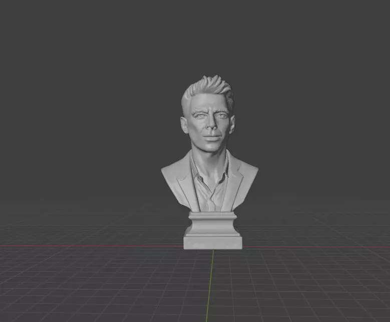 Joe Jonas 3D print model_0