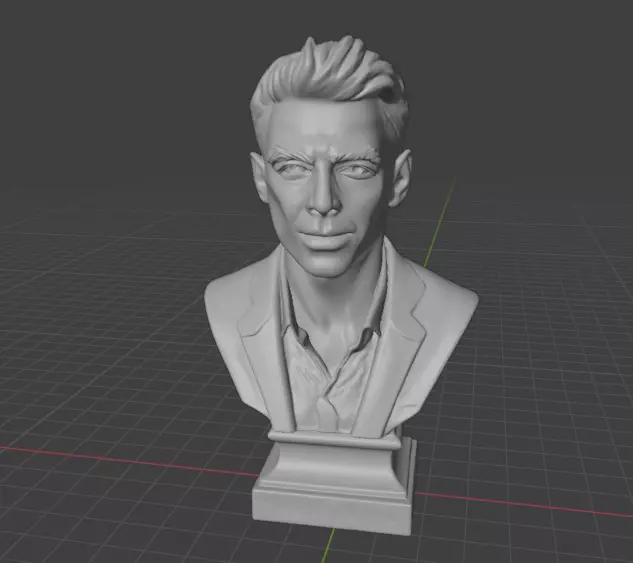 Joe Jonas 3D print model_4