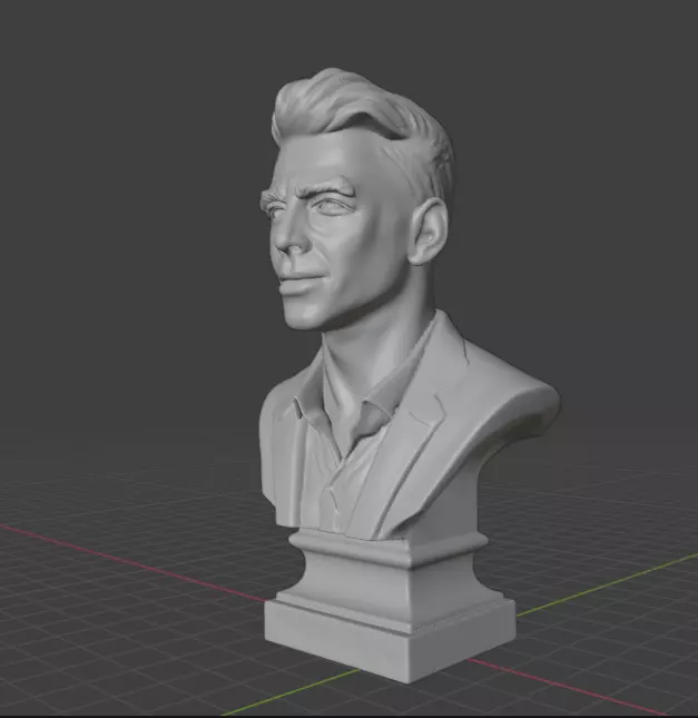Joe Jonas 3D print model_6