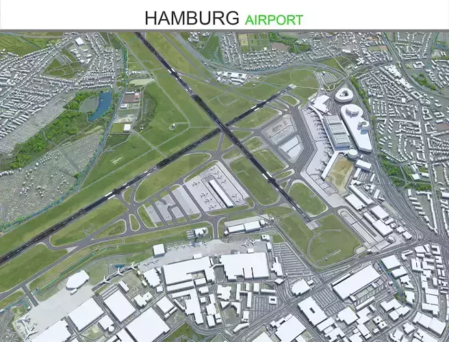 Hamburg Airport 10km