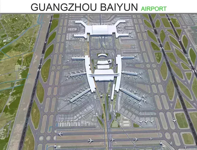 Guangzhou Baiyun International Airport 12km
