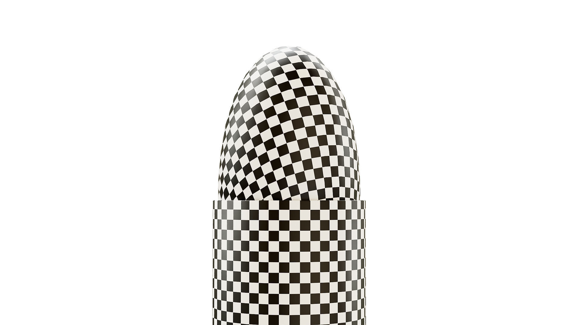 Bullet gold Low-poly 3D model_4